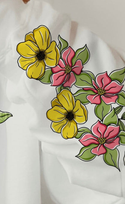 Fake It Till You Make It Sleeve Print T-Shirt or Sweatshirt - Add Some Fun to Your WardrobeBrighten Up Your Outfit with a Fake It Till You Make It Sleeve Print on a T-Shirt or Sweatshirt .