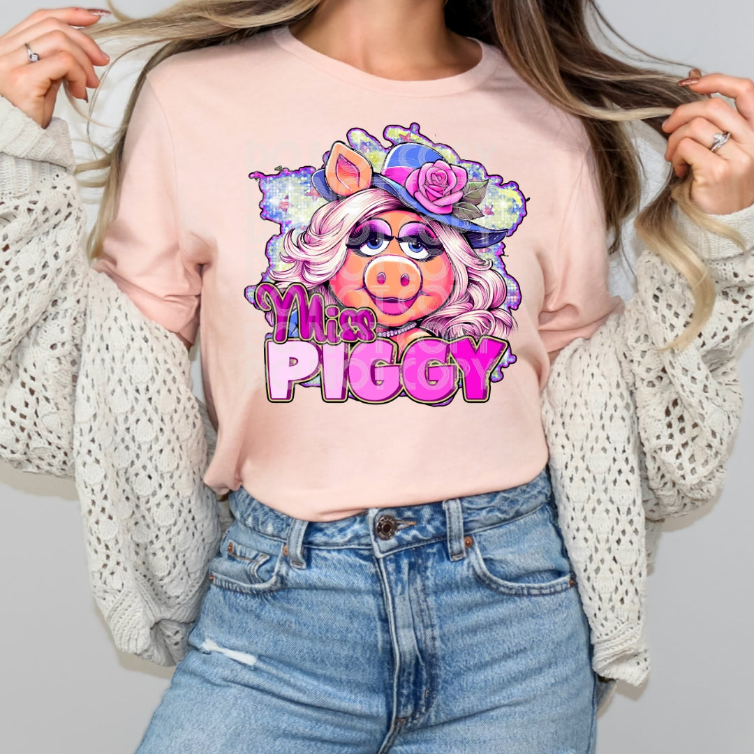Sweatshirt Or T-Shirt  Vintage Miss Piggy  Jumbo Offered