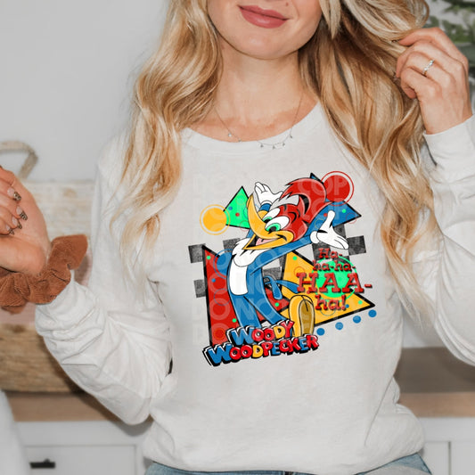 Vintage Woody P Sweatershirt or T-Shirt - Classic and Timeless .