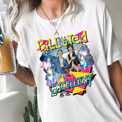 Vintage Bill  Ted Sleeve Print SweatshirtT-Shirt .