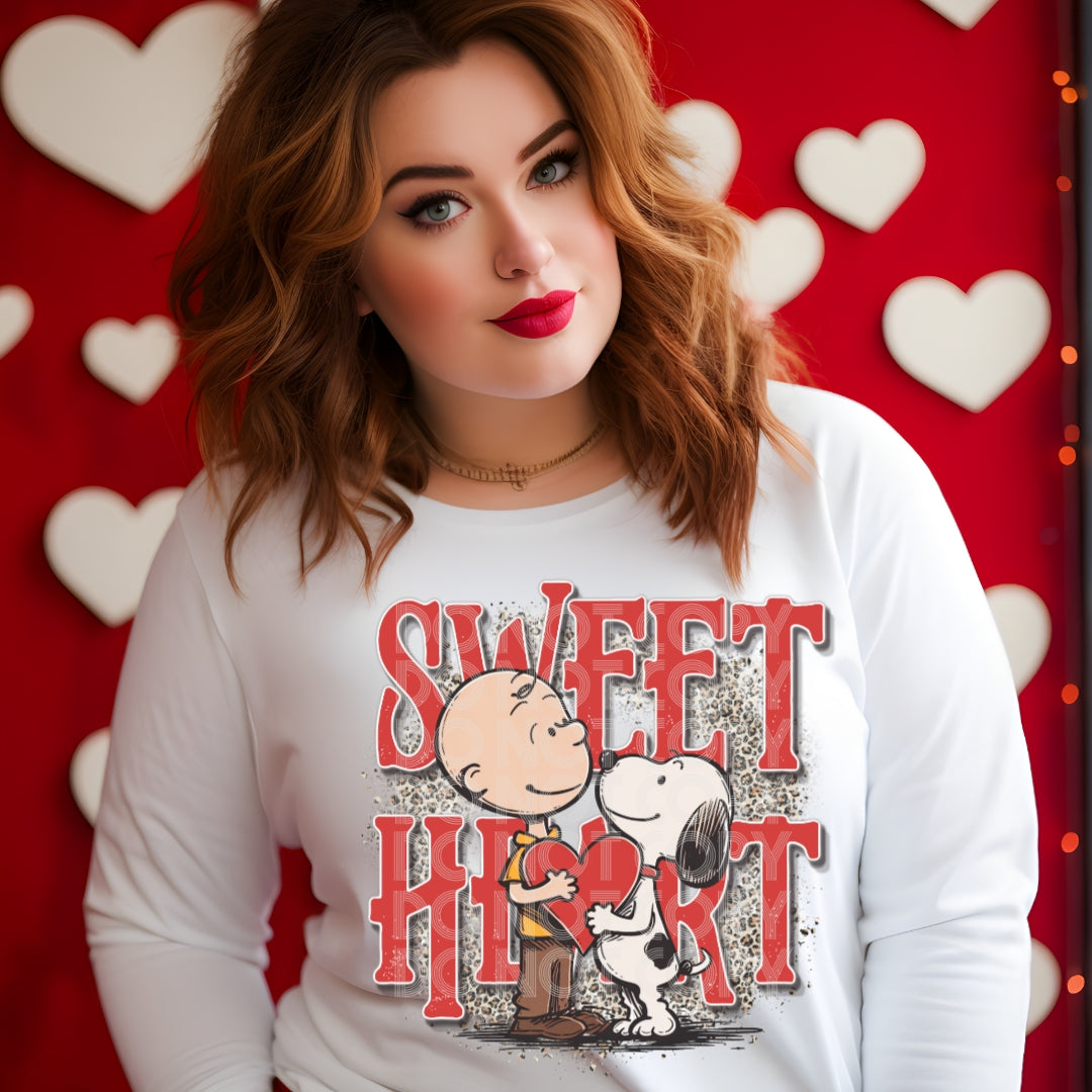 Heart Valentines Sweater or Tee