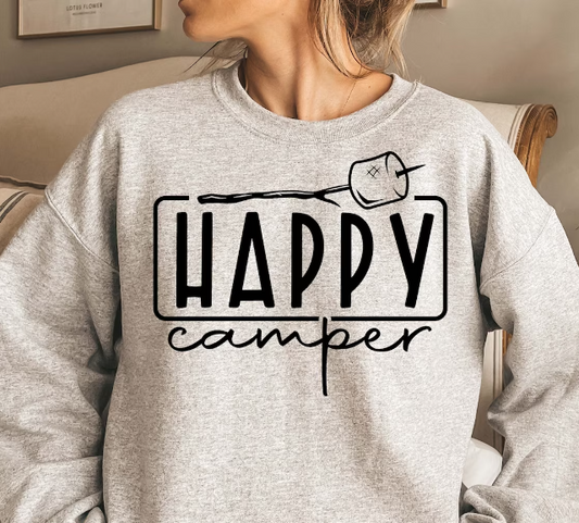 T-Shirt Or Sweatshirt  Happy Camper .