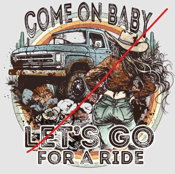 Ride in Style with Our Rustic Country T-Shirt and Sweatshirt Combo