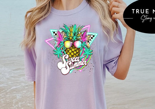 T-Shirt Or Sweatshirt Sweet Summer Time - .