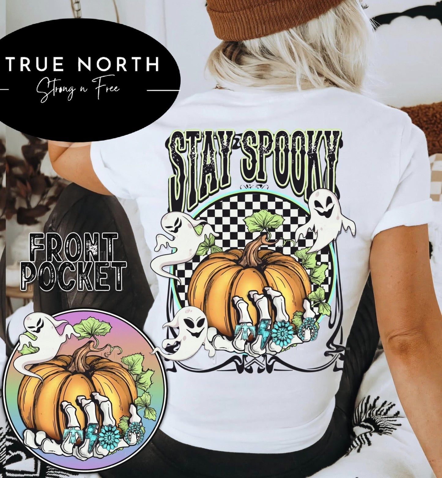 T-Shirt Or Sweatshirt Halloween Stay Spooky .