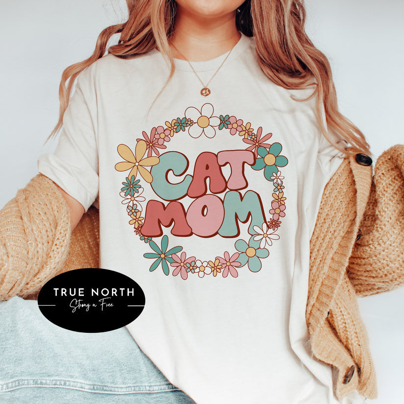 T-Shirt or Sweatshirt  Cat Mom .