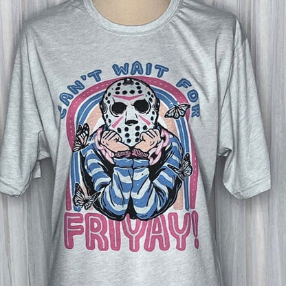 T-Shirt Or Sweatshirt  Parody Jason  Friday 13th .