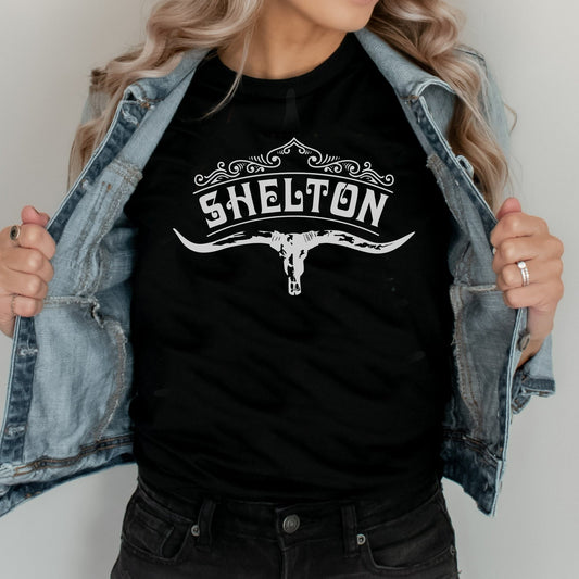 T-Shirt or Sweatshirt Blake Shelton Horns