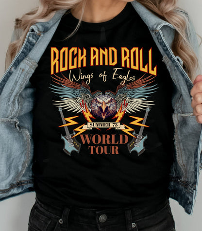T-Shirt Or Sweatshirt  Rock And Roll