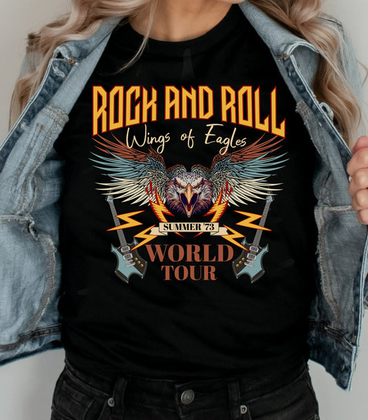 T-Shirt Or Sweatshirt  Rock And Roll .