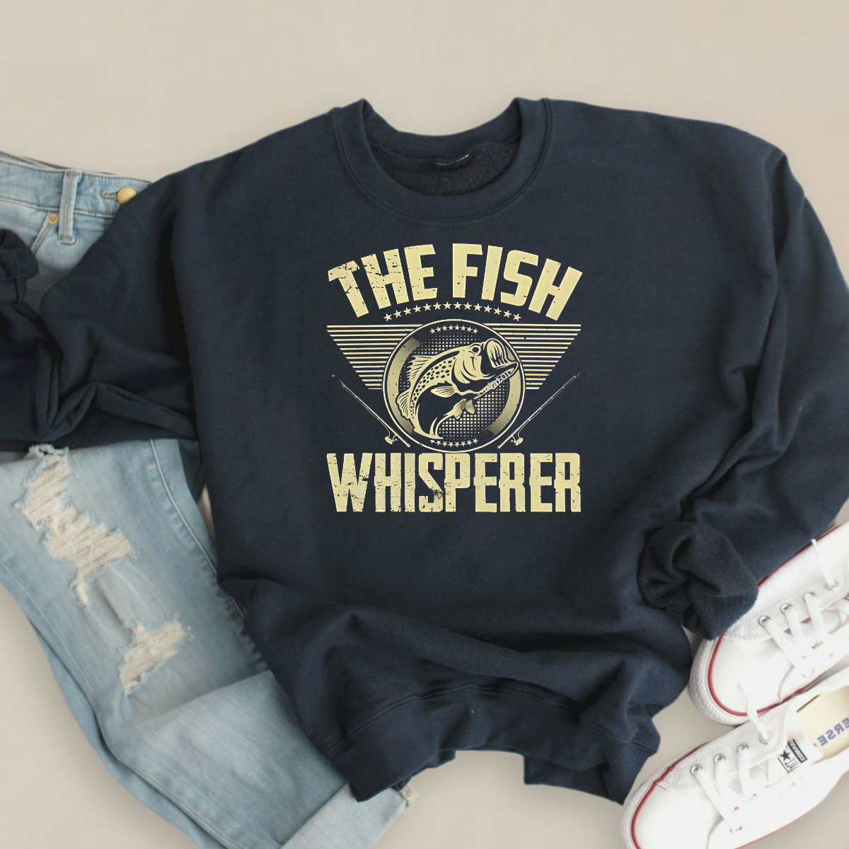 T-Shirt Or Sweatshirt Fishing Design 2