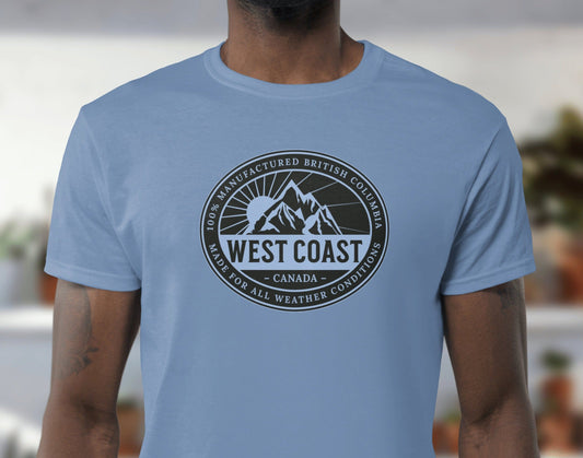 T-Shirt Or Sweatshirt West Coast BC - We can Change the Names .