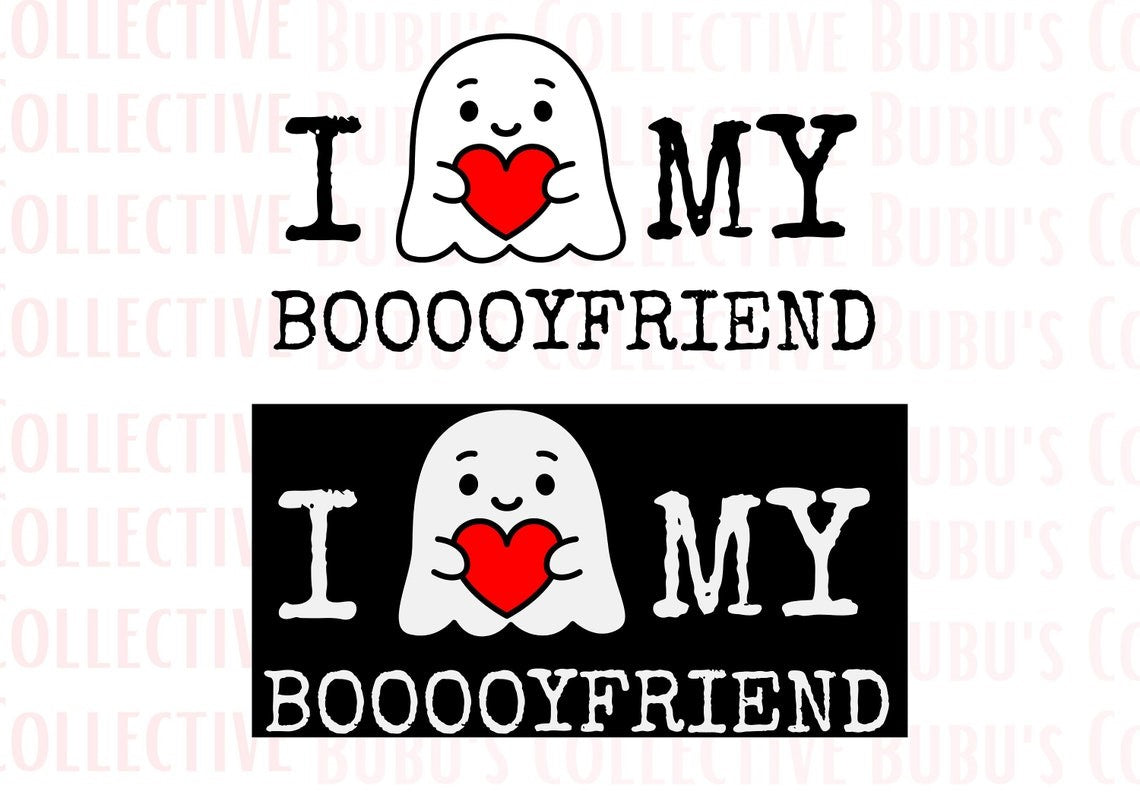 T-Shirt Or Sweatshirt  Fall Halloween My BOOOOYFRIEND .