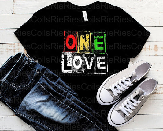 Monogrammed One Love T-Shirts and Sweatshirts - Comfortable and Stylish .