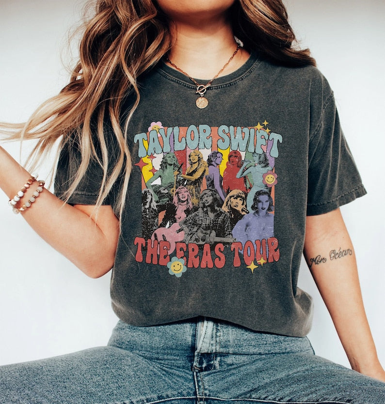 T-Shirt Or Sweatshirt Retro Taylor The Eras Tour