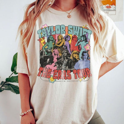 T-Shirt Or Sweatshirt Retro Taylor The Eras Tour