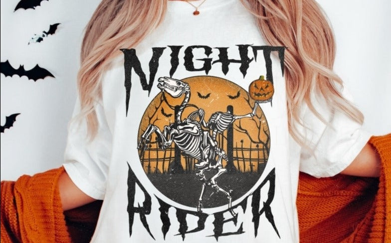 T-Shirt Or Sweatshirt Night Rider .