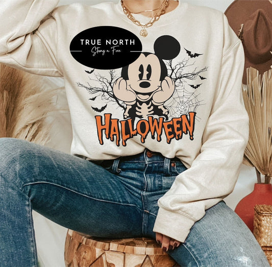 T-Shirt or Sweatshirt  Mouse - Halloween .