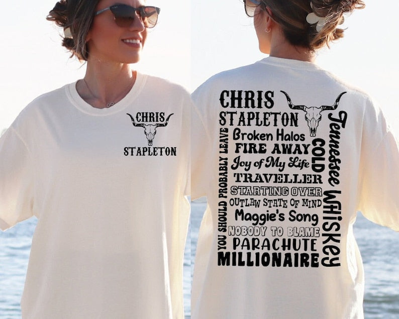 Vintage Chris Stapleton Sweatshirt or T-Shirt .