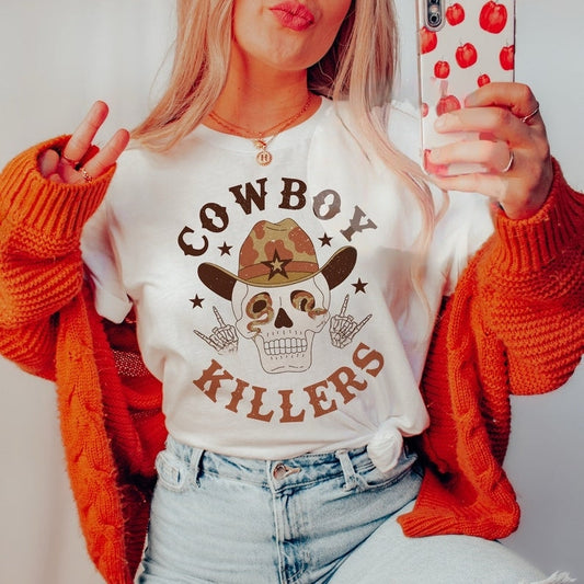 T-Shirt Or Sweatshirt Fall Cowboy Killer Hoodie .