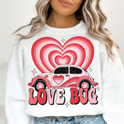 Sweatshirt Or T-Shirt  Valentines Love Bug