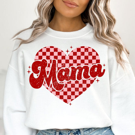 Valentines Mom Sweatshirt or T-Shirt - Perfect Gift for Mothers .