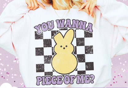 Easter T-Shirts  Sweatshirts - Want a Piece of Me Fun  Festive For Kids  Adults