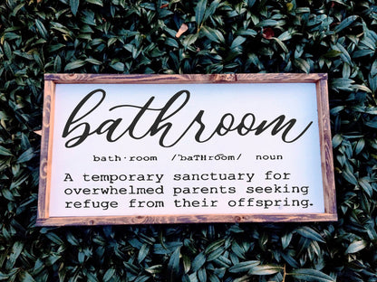 Bathroom Sign, Bathroom Wall Decor, Bathroom Decor, Bathroom Rules Sign, Restroom Decor, Farmhouse Bathroom, Farmhouse Signs