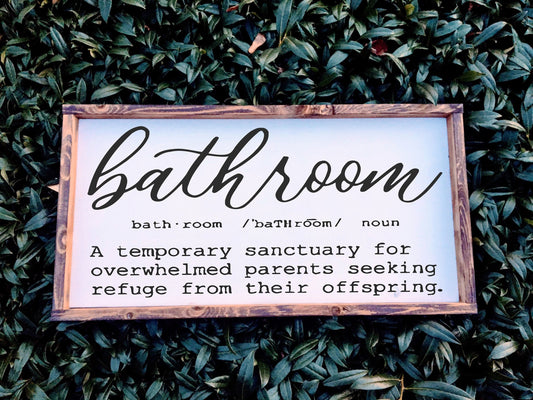 Bathroom Sign, Bathroom Wall Decor, Bathroom Decor, Bathroom Rules Sign, Restroom Decor, Farmhouse Bathroom, Farmhouse Signs