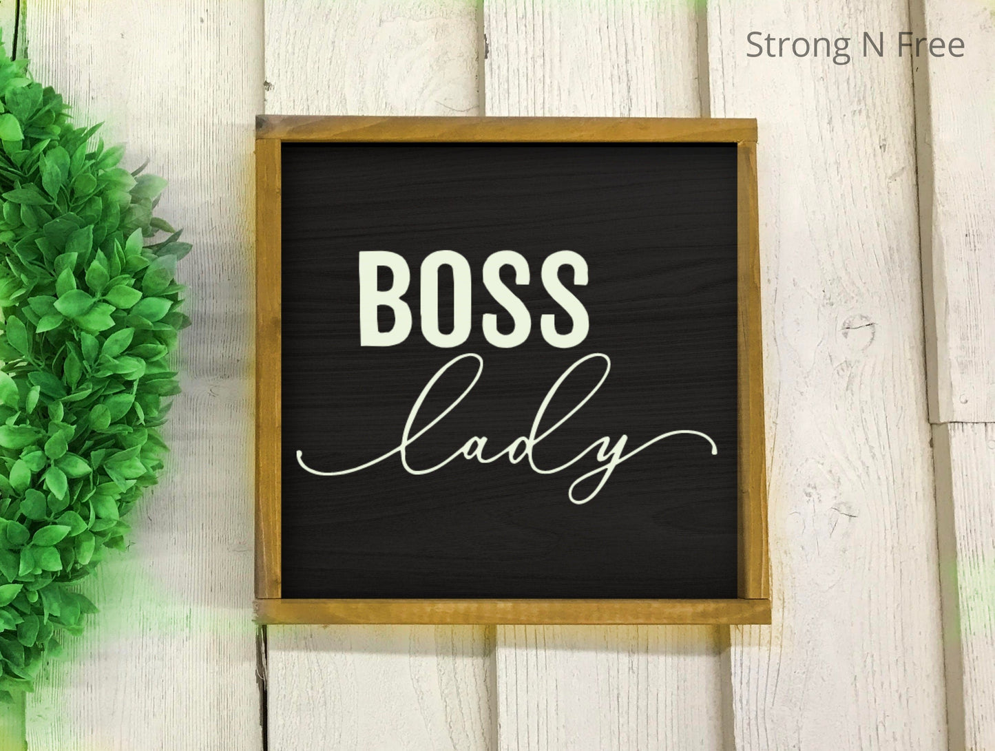 Boss Lady | Boss Gift  Funny Inspirational Quote | Motivational Quote | Birthday Gift | Funny Gift | Funny Quotes | CoWorker Gift