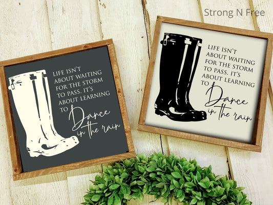 Life isn't about waiting for the storm to pass, its about learning to dance in the rain, inspirational quote,motivational,dance in the rain