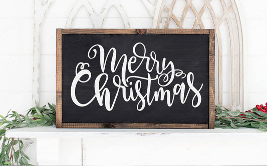 Merry Christmas Sign, Large Merry Christmas Wood Sign, Merry Christmas Sign Wood. Merry Christmas Sign, Farmhouse Christmas Decor