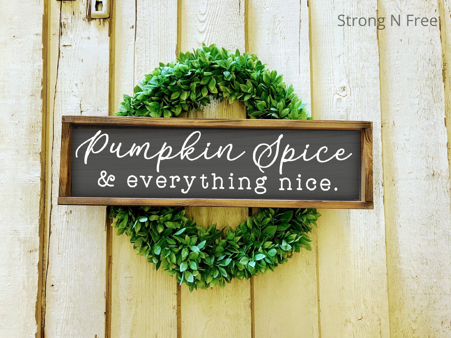 Pumpkin Spice , custom sign, welcome sign, front door mat, funny doormat, fall doormat, thanks giving doormat, Halloween door