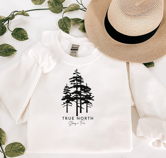 DTF Transfer Pine Tree , Hiking , Camping , Outdoors Adventure , Forest  Gift, Nature  for Women