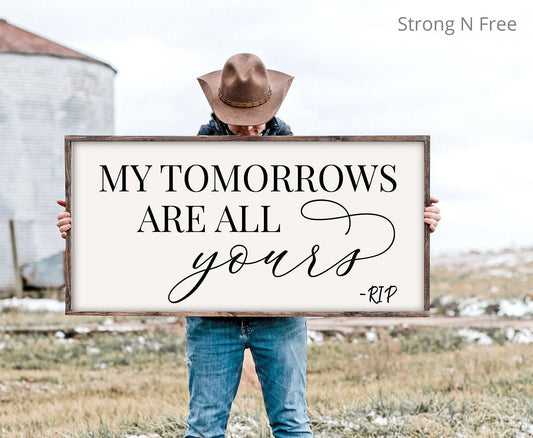 Yellowstone sign,  Wedding Sign , Beth Dutton, Rip, Yellowstone decor, framed sign, tiered tray decor