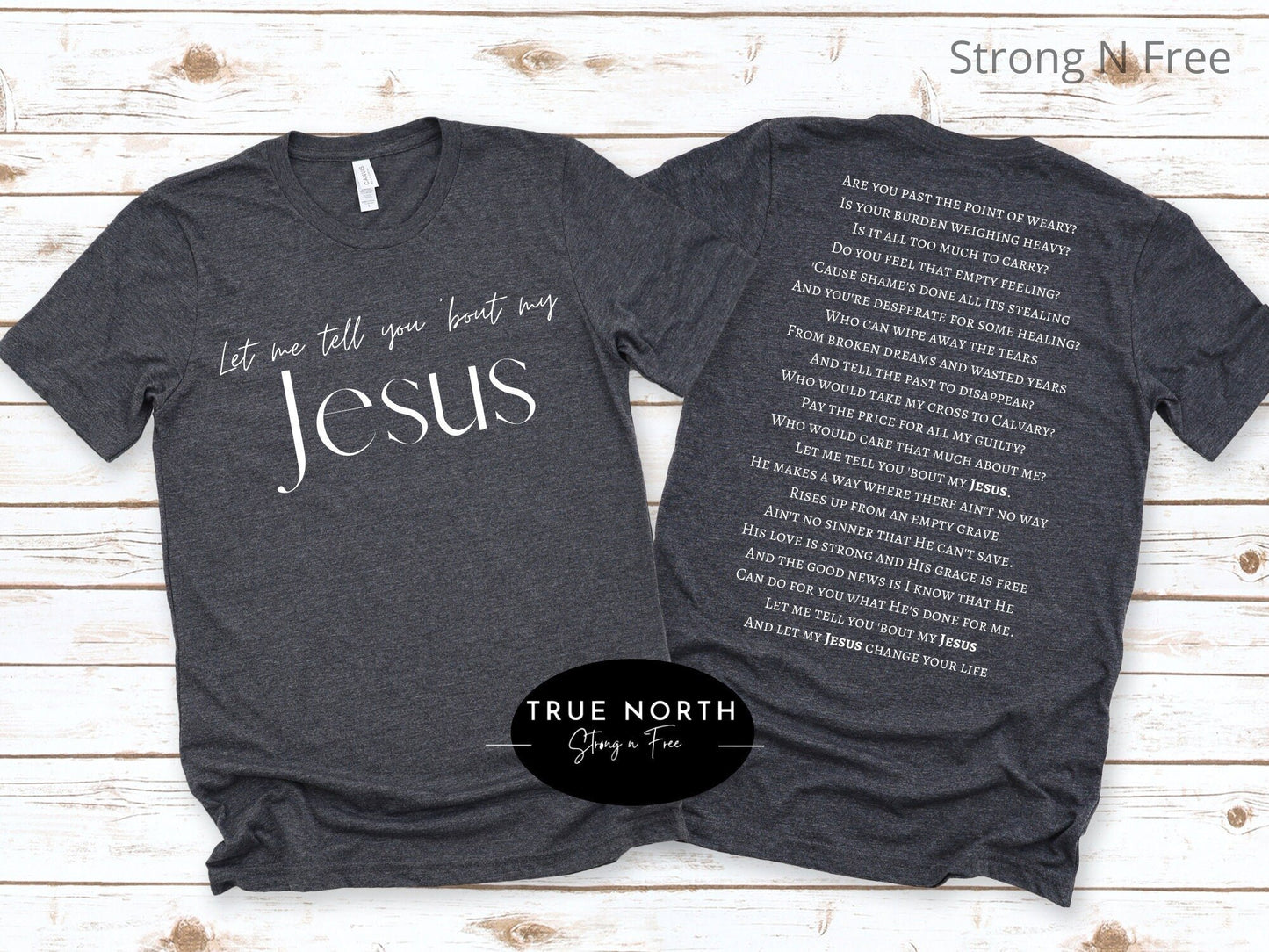 Let Me Tell You About My Jesus Shirt, My Jesus Shirt, Jesus Shirt, Spiritual Shirt, Church Shirt, Bible Family Gift, Prayer Shirt, .