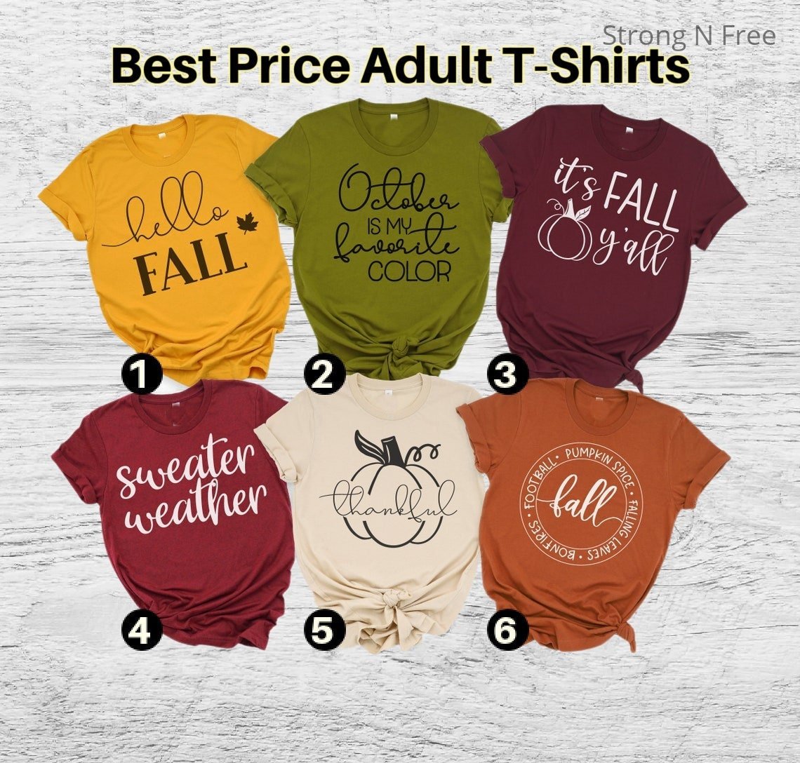 DTF Transfer Fall Designs – Strong N Free