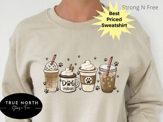 Coffee And Dog Mom Shirt, Mother's Day Gift, Gift For Dog Lover, Dog Mom Shirt, Coffee Lover Tee .