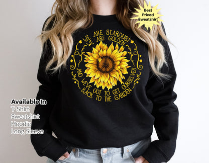 Sunflower - Sunflower Shirt, Floral Tee Shirt, Flower Shirt,Garden Shirt, Womens Fall Shirt, Sunflower Tshirt Sunflower Shirts. Sunshine Tee .