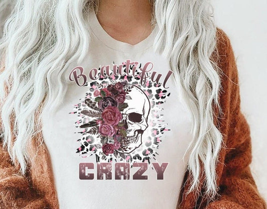 DTF Transfer Beautiful Crazy, Beautiful Crazy Lyrics, Country Music , Country Music Lyric , Country , Country Lover Gift, Country Fan Gift