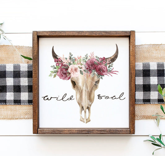 DTF Transfer Wood or T-Shirts Aztec wild soul         nursery    wall