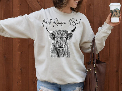 Highland Cow Shirt, Western Shirt, Country Shirt, Cow T-shirt, Farm Life, Country Girl, Cowgirl Shirt, Southern Shirt, Rodeo Shirt, Boho Tee