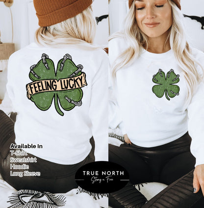 DTF Transfer Retro Lucky  Skull Hand, Retro St Patricks Day , Lucky , St Patricks Day , Cute St Pattys , St Patrick ,