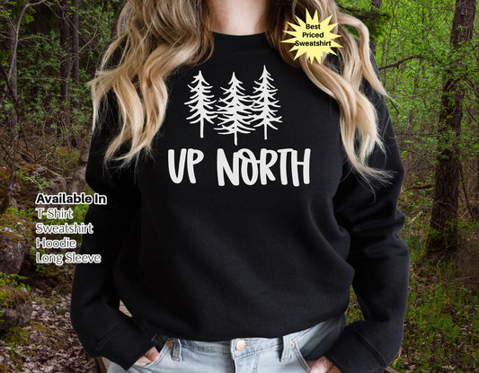 Short-Sleeve Unisex T-Shirt, Unisex Up North Shirt, Midwest T-shirt, Women's Up North Shirt, Men's Up North Shirt, North Woods Shirt .