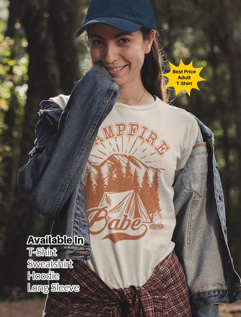 Life is Better Around The Campfire Shirt, Camping Shirt, Camp Lover Shirt , Camping Shirt for Women, Gift For Camper. .