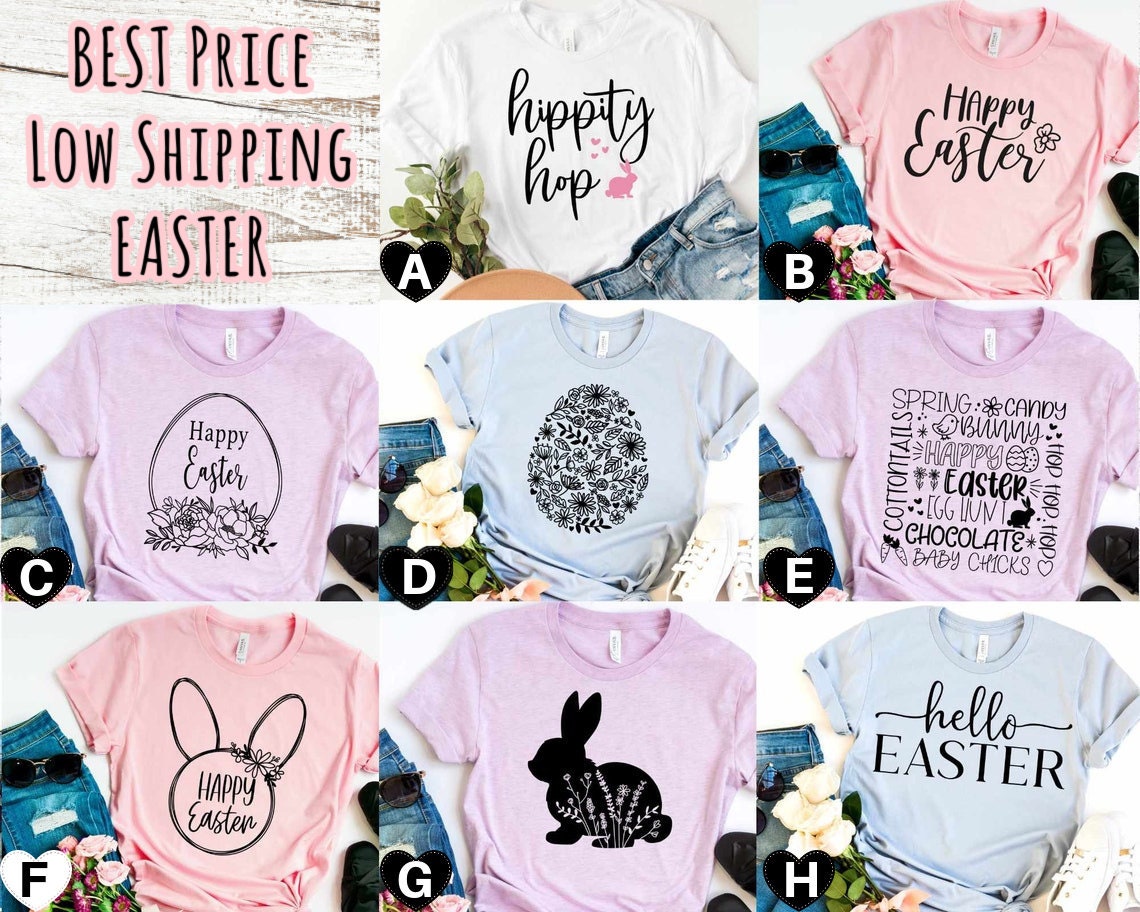 Easter bundle T-Shirt Bundle - Easter shirt Tee for  Popular Easter bundle Tshirt bundle .