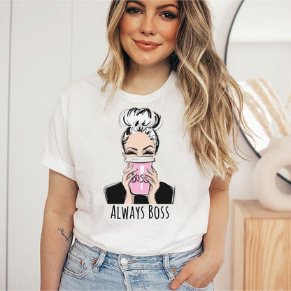 Always Boss Design T-Shirt - Sweatshirt .